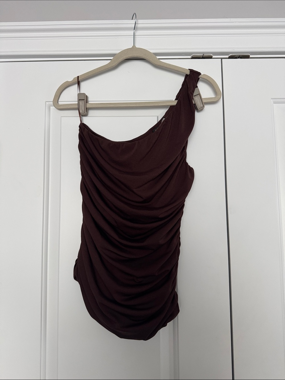 AS by DF Blaire Top One Shoulder Rouched